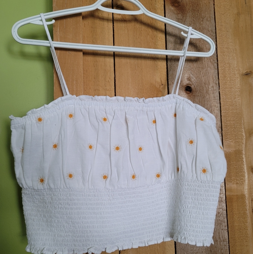 Floral crop top